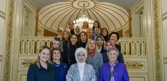 Emine Erdoğan, TOGEM-DER Yönetim Kurulu üyeleriyle bir araya geldi