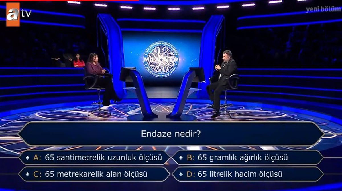 Endaze nedir? (Kim Milyoner Olmak İster)