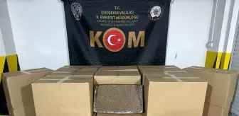 Eskişehir'de 900 Bin TL Değerinde Kaçak Makaron Ele Geçirildi