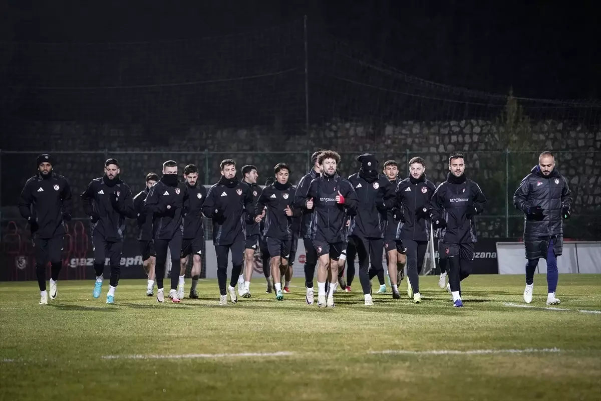 Gaziantep FK, Kasımpaşa Maçına Hazırlanıyor