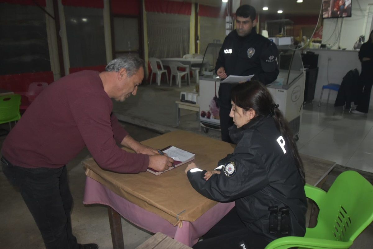 Mersin Bozyazı'da Huzur ve Güven Uygulaması Yapıldı