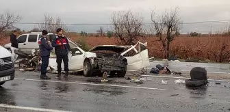 Denizli'de Otomobil Kazasında 1 Ölü, 5 Yaralı