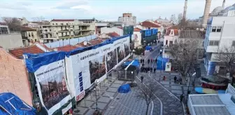 Edirne'de Tarihi Dokuya Önemli Dokunuş: Sokak Sağlıklaştırma Projesi Devam Ediyor