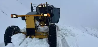 Elazığ'da Kar Yağışı Sonrası Kapanan 144 Köy Yolundan 103'ü Açıldı