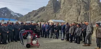 Erzurum'da Üreticilere Hibe Süt Sağım Makineleri Dağıtıldı