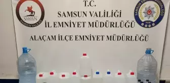 Samsun'da Sahte İçki Operasyonu: 3 Gözaltı ve Çok Sayıda Malzeme Ele Geçirildi