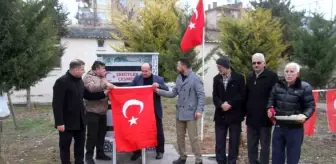 Şehitler çeşmesi dualarla hizmete açıldı