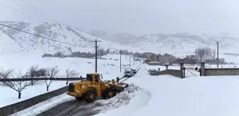 Van ve Bitlis'te Karla Mücadele Çalışmaları Sürüyor