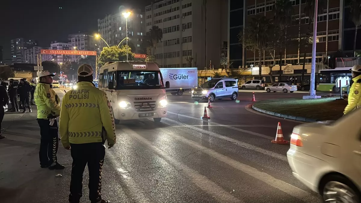 Adana'da Dron Destekli Trafik Denetimi Yapıldı