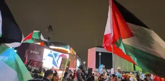 Londra'da Gazze'deki Sağlık Saldırılarına Protesto