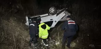 Kütahya'da Otomobil Kazası: İki Kişi Ağır Yaralandı