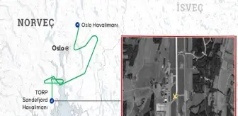 Norveç'ten Hollanda'ya giden yolcu uçağı, acil iniş sırasında pistten çıktı