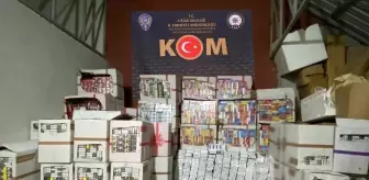 Uşak'ta 3 Milyon TL Değerinde Kaçak Sigara Ele Geçirildi