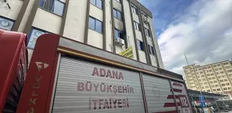 Adana'da İş Yerinde Yangın Çıktı