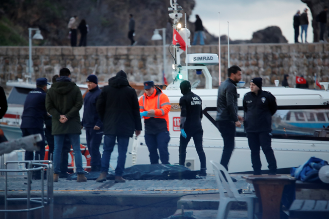 Lifeless Body Found in the Sea in Antalya