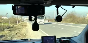 Düzce'de Trafik Denetiminde Bin 882 Sürücüye Cezai İşlem Uygulandı