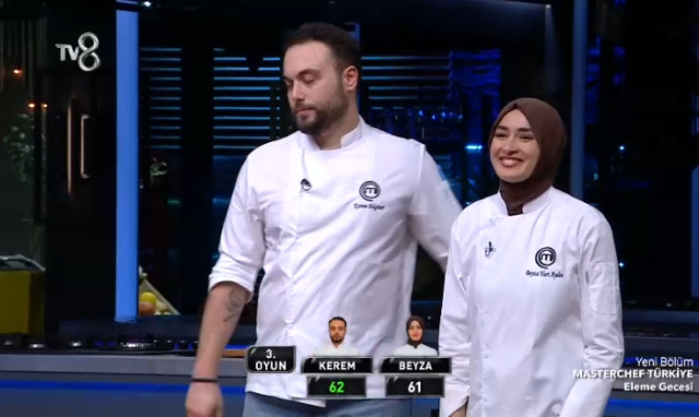 MasterChef puan durumu ne? 30 Aralık Pazartesi Kerem, Beyza puanları kaç?