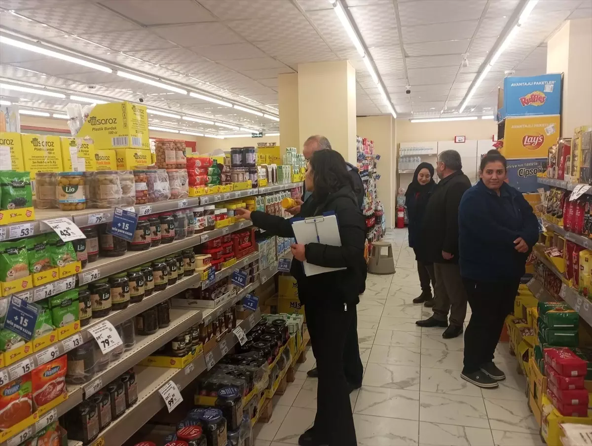 Sivrice'de Gıda Denetimleri Gerçekleştirildi