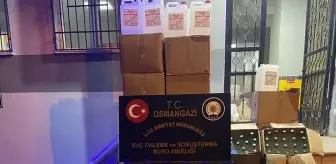 Bursa'da Kaçak Alkol Operasyonunda 1 Gözaltı