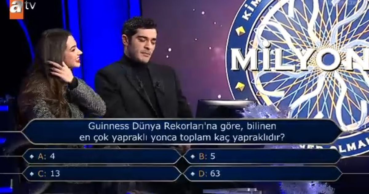 En çok yapraklı yonca toplam kaç yapraklıdır?