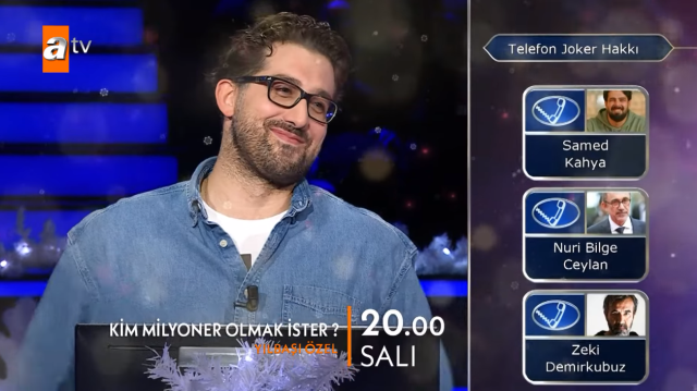 Doğu Demirkol's highly discussed phone jokers in 'Who Wants to Be a Millionaire'