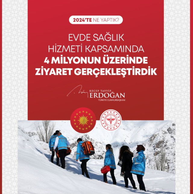 Consecutive posts from President Erdoğan just hours before the New Year