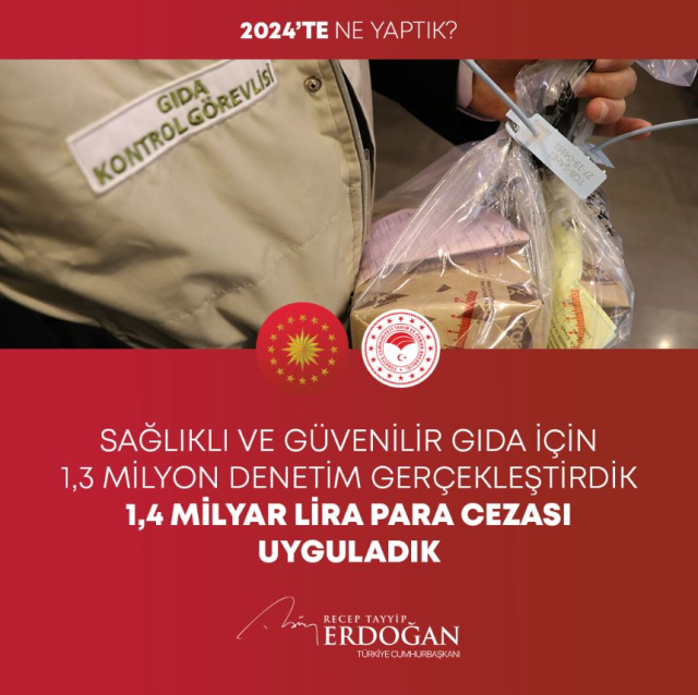 Consecutive posts from President Erdoğan just hours before the New Year