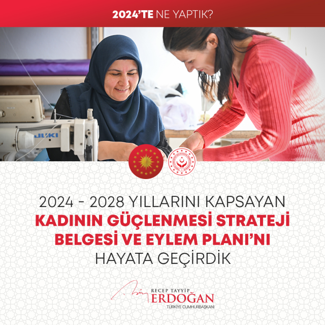 Consecutive posts from President Erdoğan just hours before the New Year