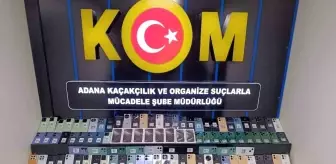 Adana'da Kaçak Cep Telefonu Ele Geçirildi