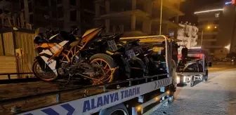 Alanya'da Motosiklet Yarışına Ceza Yağdı