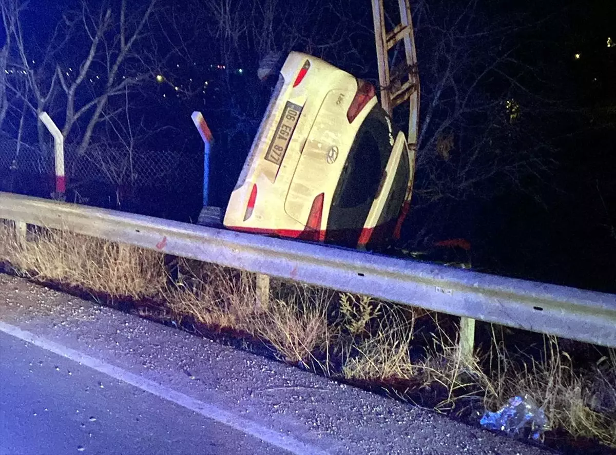 Beypazarı'nda Trafik Kazaları: 1 Yaralı