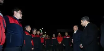 Bingöl Valisi Usta, Yeni Yılı Güvenlik ve Sağlık Personeliyle Karşıladı
