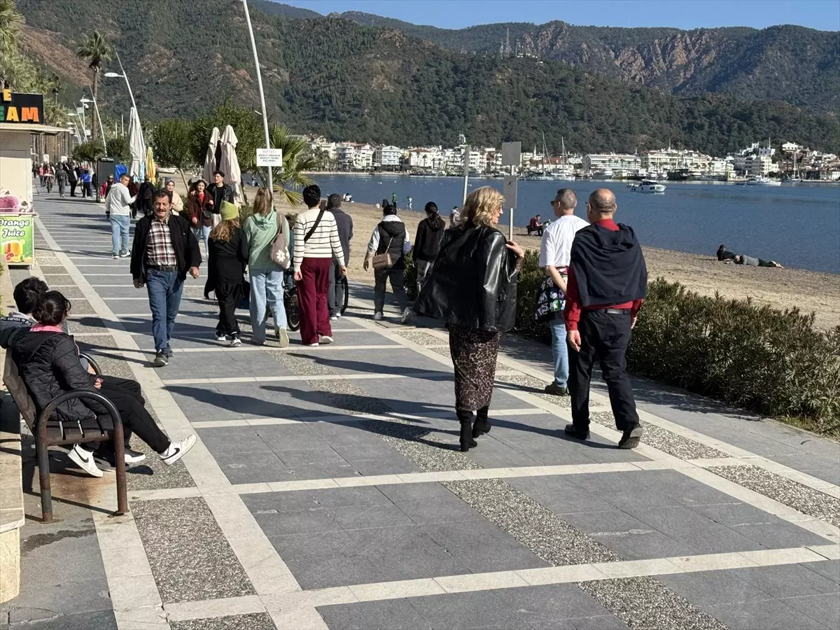 Muğla'nın Sahillerinde Yeni Yıl Yoğunluğu