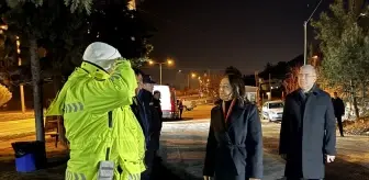 Burdur Valisi Bilgihan, Yeni Yıla Görev Başındaki Ekiplerle Girdi