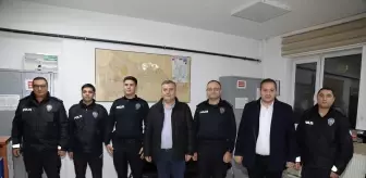 Çubuk Belediye Başkanı Demirbaş, Yeni Yılı Güvenlik Güçleri ve Sağlık Çalışanları ile Kutladı