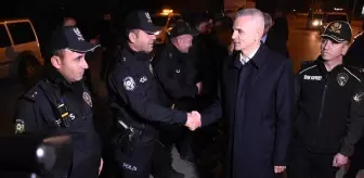 Karaman Valisi Yılbaşı Ziyaretlerine Devam Etti