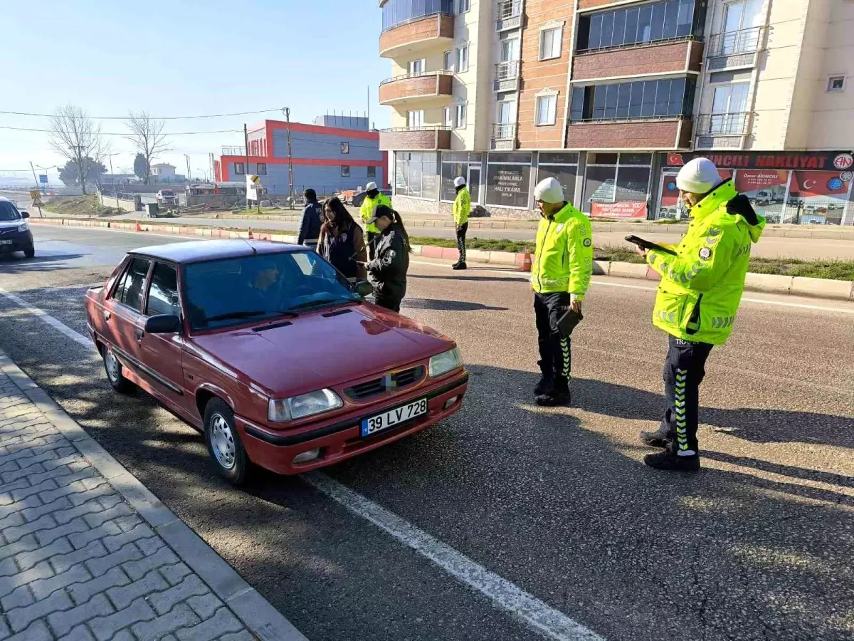 Malkara'da Polis Ekipleri Yeni Yılı Kutladı