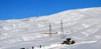 Muş'ta Karla Mücadele Ekipleri 8 Köy ve 21 Mezarın Yolunu Açtı