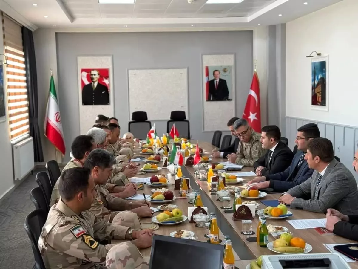 Van'da Türkiye ve İran Arasında Sınır Güvenlik Toplantısı Yapıldı