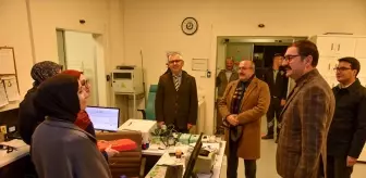 Taşköprü'de Yeni Yıla Görev Başında Giren Ekiplere Ziyaret