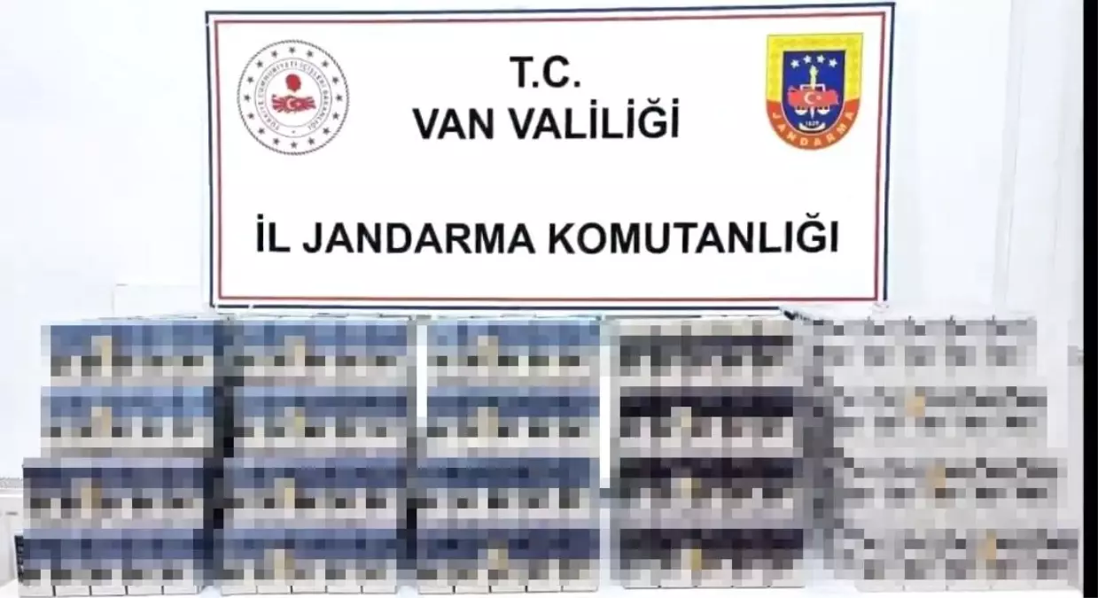 Muradiye'de Kaçak Sigara Operasyonu: 1490 Paket Ele Geçirildi