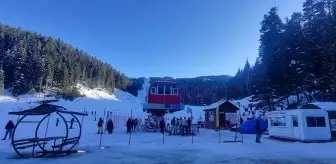 Yıldıztepe Kayak Merkezi'nde Yılbaşı Yoğunluğu