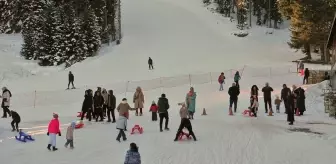 Ilgaz Dağı Kayak Merkezi'nde Yeni Yıl Yoğunluğu