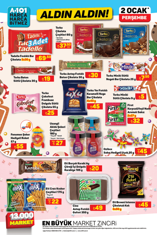 A101 2 OCAK AKTÜEL KATALOĞU | 2 Ocak A101 aktüel ürünler neler? A101'e bu hafta hangi ürünler geliyor? A101 2 OCAK AKTÜEL KATALOĞU | 2 Ocak A101 aktüel ürünler neler? A101'e bu hafta hangi ürünler geliyor?