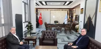 AK Parti Milletvekili Özsoy, Hacılar Belediye Başkanı Özdoğan'ı Ziyaret Etti