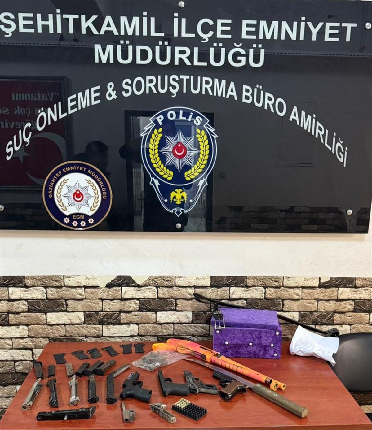 Gaziantep'te silah kaçakçılığı operasyonunda 1 şüpheli yakalandı