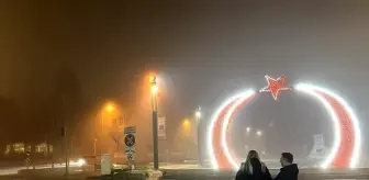 Edirne'de Yoğun Sis, Görüş Mesafesini Düşürdü