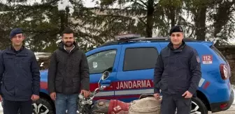 Kırşehir'de Çalınan Motosiklet Bulundu