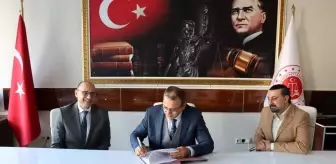 Erzurum'da Adliye Lojman Projesi İçin Protokol İmzalandı