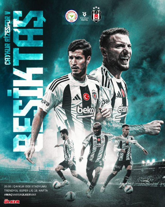 Çaykur Rizespor-Beşiktaş maçı ne zaman? Çaykur Rizespor Beşiktaş maçı saat kaçta, hangi kanalda?